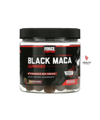 Black Maca (Passion Berry Flavored) (400 MG) (60 Gummies)