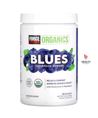 Blues Superfoods Powder (Summer Berry Flavored) (344 G)