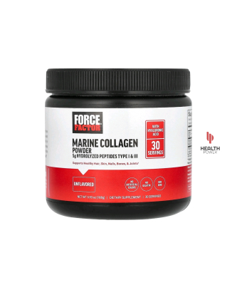 Marine Collagen Hydrolyzed Peptides Powder (Unflavored) (168 G)