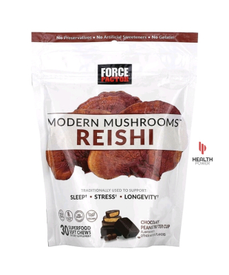 Reishi Mushroom (Chocolate Peanut Butter Flavored) (30 Soft Chews)