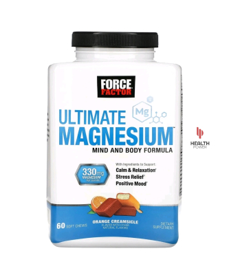 Ultimate Magnesium (Orange Creamsicle Flavored) (330 MG) (60 Soft Chews)