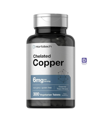 Chelated Copper (6 MG) (300 Tablets)