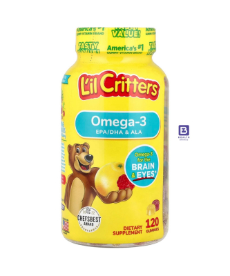 Multivitamin + Omega-3 for Kids (Fruits Flavored) (120 Gummies)