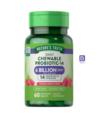 Daily Chewable Probiotic - 14 Strains (6 Billion CFU) (60 Chewable Tablets)