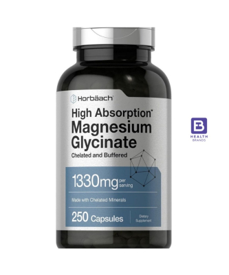 Magnesium Glycinate (Chelated and Buffered) (1330 MG) (250 Capsules)