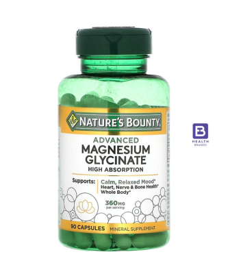 Magnesium Glycinate (360 MG) (90 Capsules)