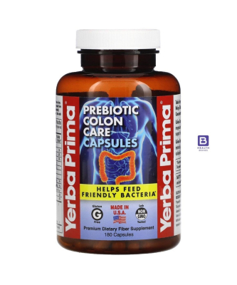 Prebiotic Colon Care + Fibers (180 Capsules)
