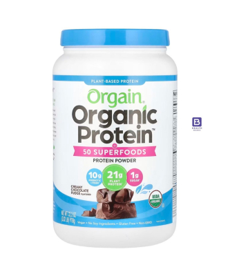 Organic Protein + 50 Superfoods + Probiotics + Fibers Powder (Creamy Chocolate Flavored) (918 G)