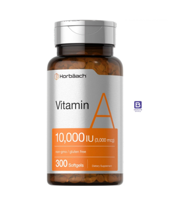 Vitamin A (10,000 IU) (3000 MCG) (300 Softgels)