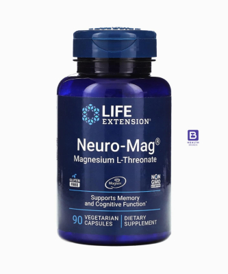 Neuro-Mag (Magnesium L-Threonate) (144 MG) (90 Capsules)